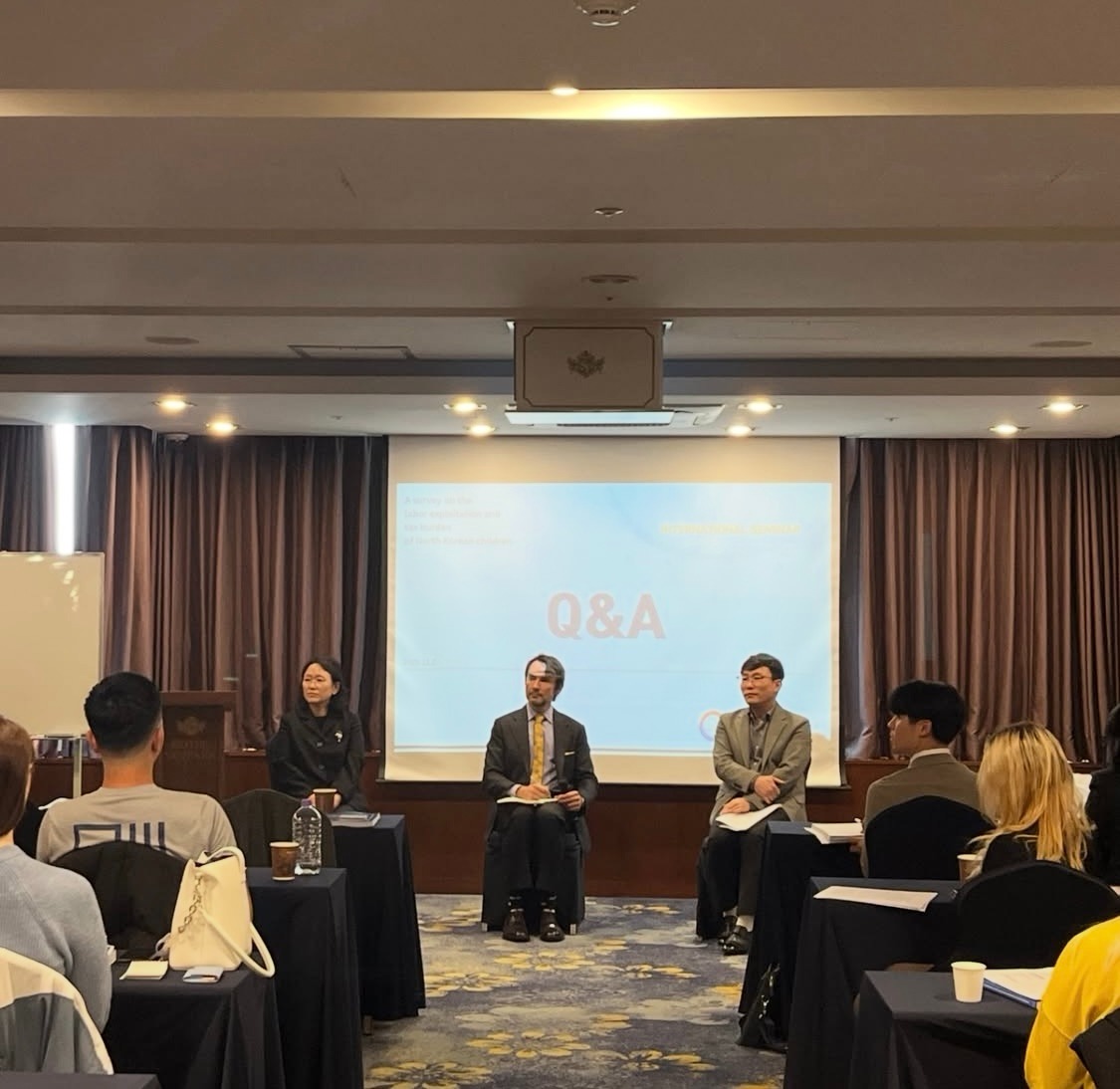 2025.11. IDH International Seminar on Child Labor, Tax Burdens, and Education in North Korea